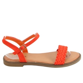 Sandali da donna arancioni WL061 Arancione arancia