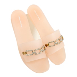 Beige Meliski 3704 Ciabatte beige