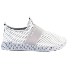 SHELOVET Sneakers Slip-on Con Rete grigio