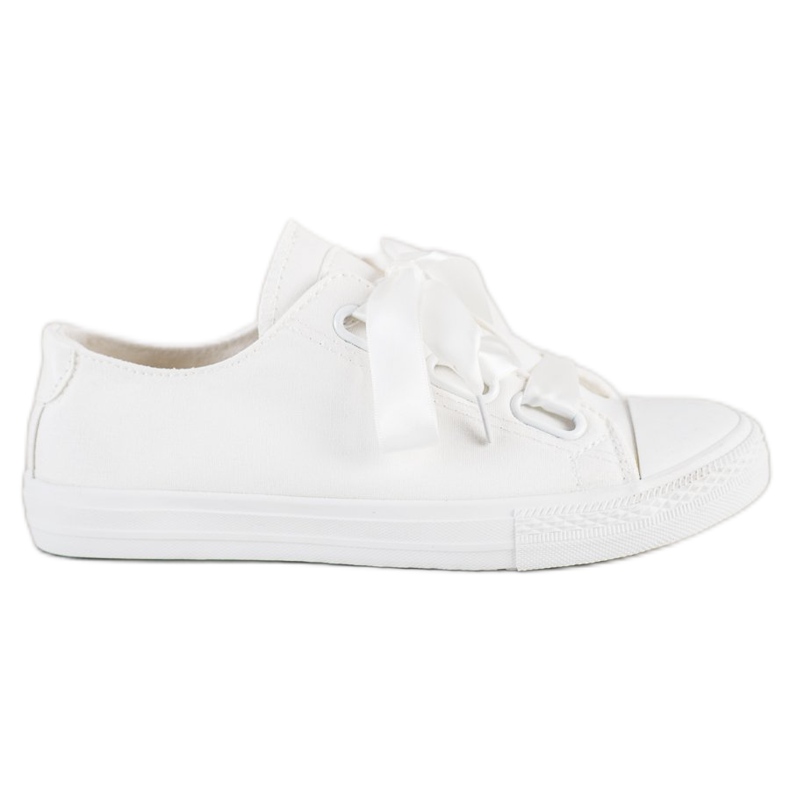 SHELOVET Sneakers allacciate alla moda bianca
