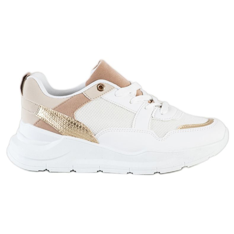 SHELOVET Sneakers alla moda con rete bianca