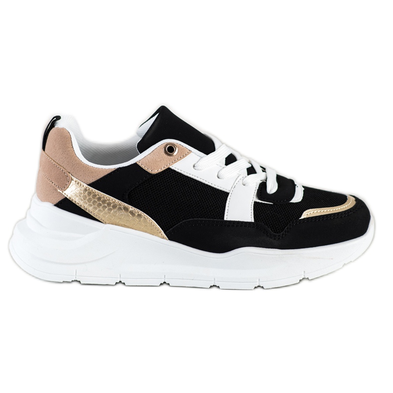 SHELOVET Sneakers alla moda con rete nero