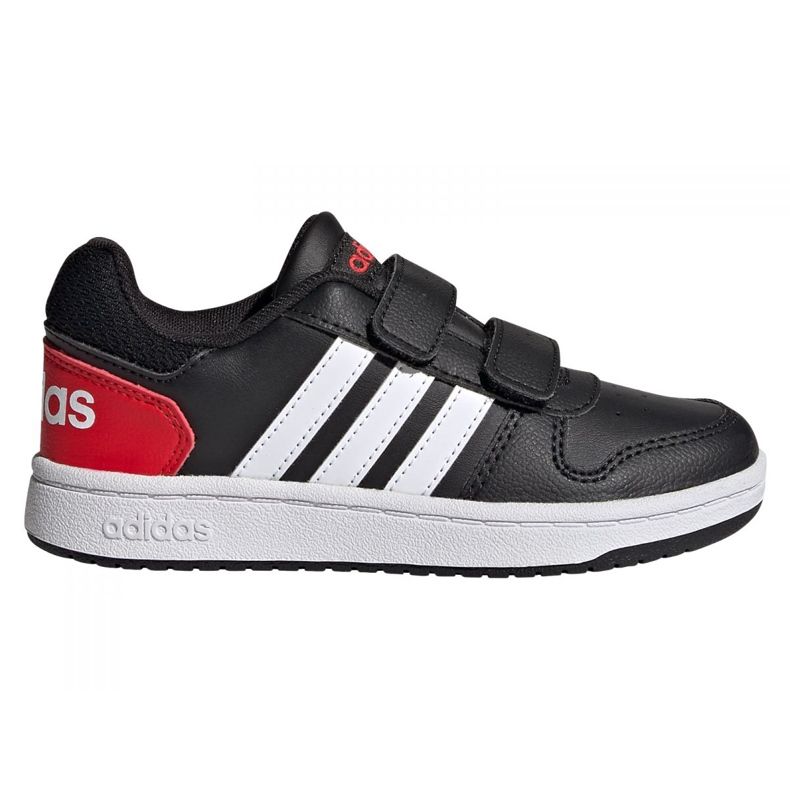 Adidas Hoops 2.0 C Jr FY9442 scarpe nero