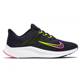 Nike Quest 3 W CD0232-401 scarpe blu navy rosa