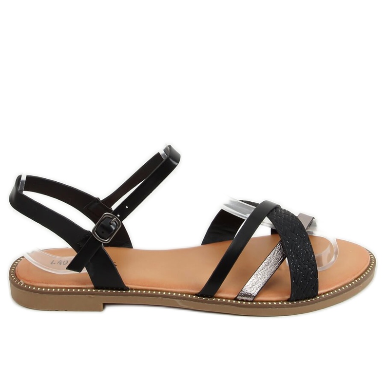 Sandali da donna neri WL060 Black nero