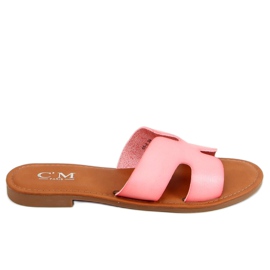 Pantofole rosa da donna rosa 55-2 Pink