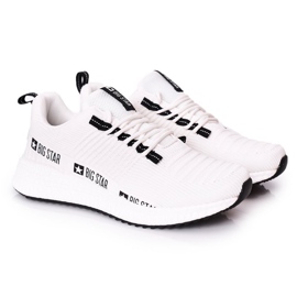 Scarpe sportive da uomo Big Star HH174270 Bianco bianca
