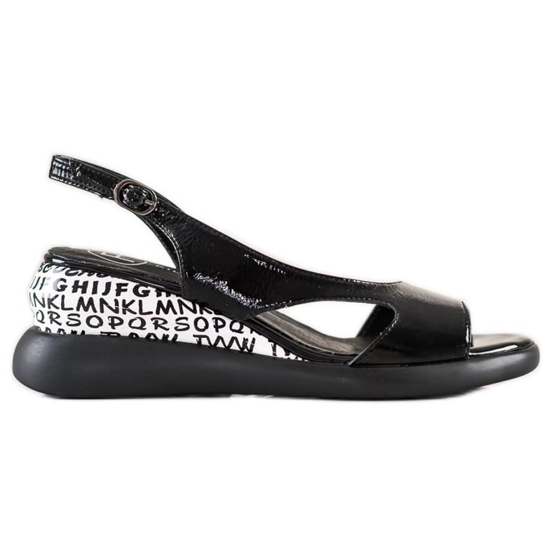 Filippo Comodi sandali con zeppa nero