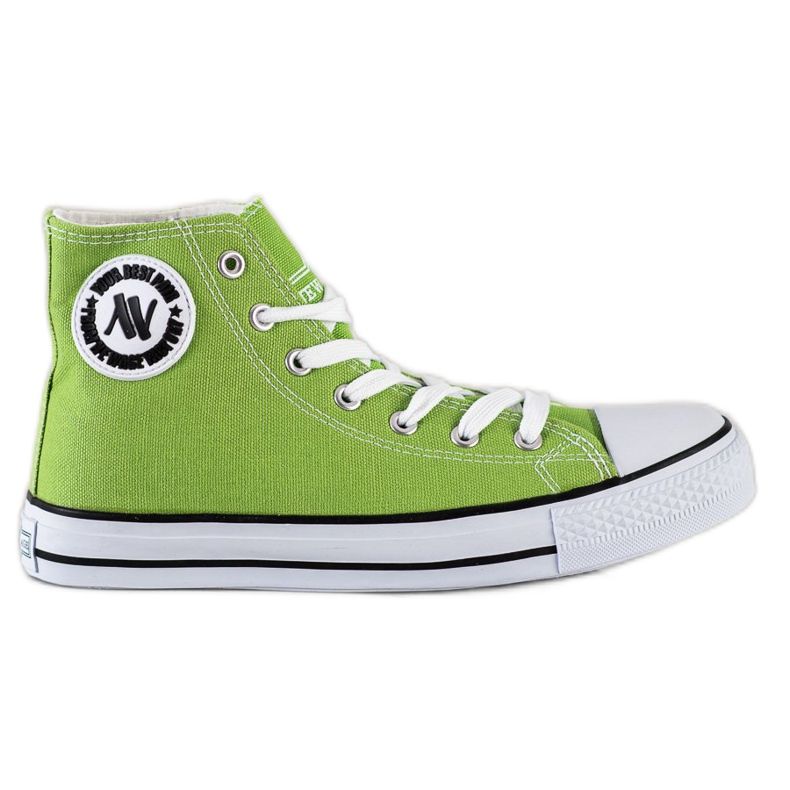 Scarpe da ginnastica alte New Age verde