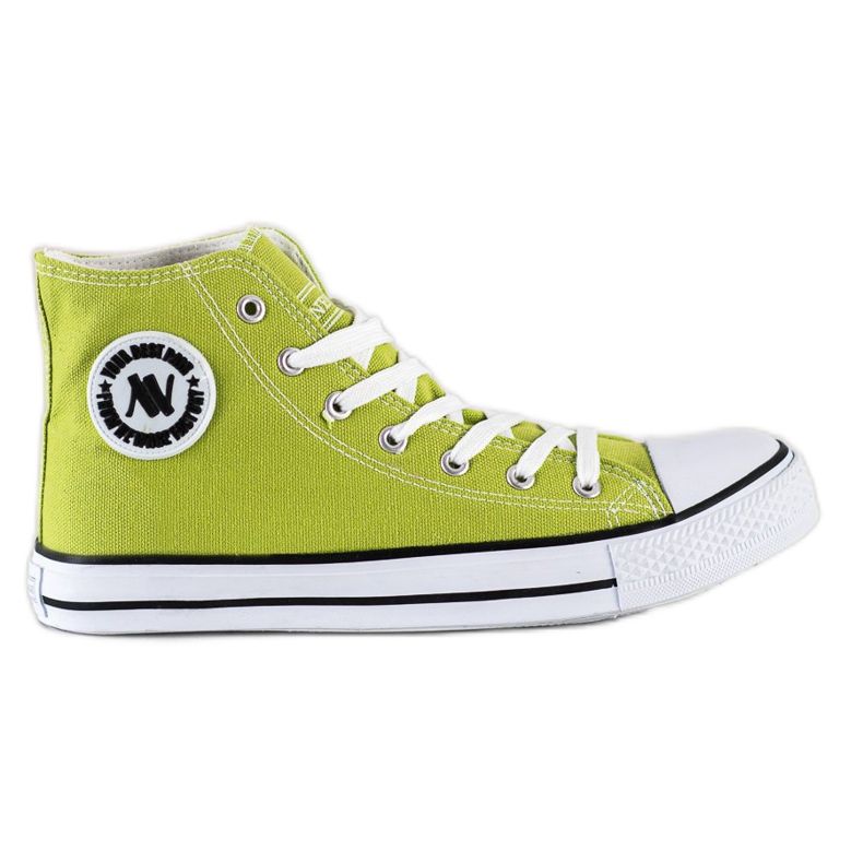 Scarpe da ginnastica alte New Age verde