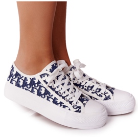PS1 Sneakers da donna con logo bianco e nero Day Off bianca