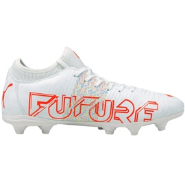 Scarpe da calcio Puma Future Z 4.1 Fg Ag 106252 03 bianca bianca