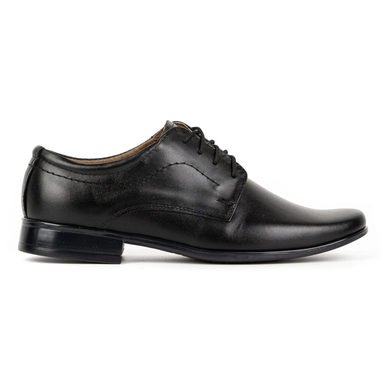 Lukas Scarpe in pelle nera j1 nero