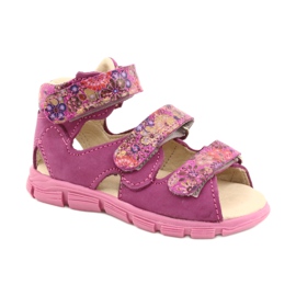 Mazurek Sandali in pelle alta per ragazze 291 rosa