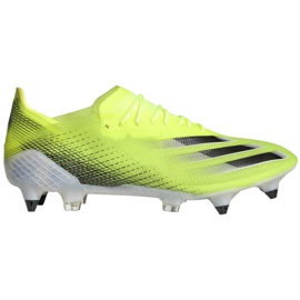 Scarpe da calcio Adidas X Ghosted.1 Sg M FW6890 multicolore giallo