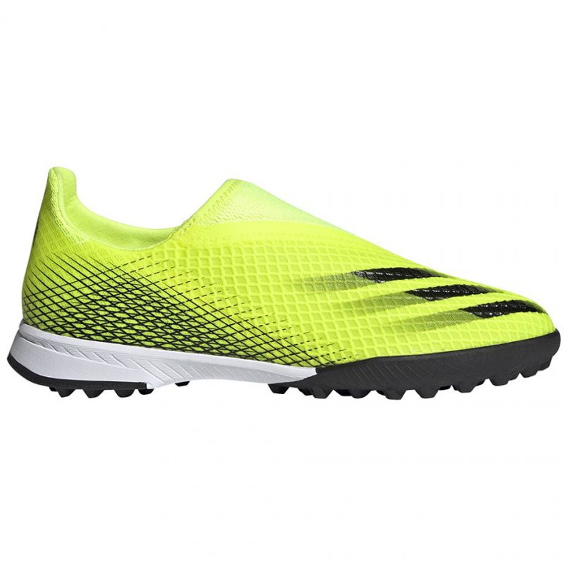 Scarpe da calcio Adidas X Ghosted.3 Ll Tf Jr FW6982 multicolore giallo