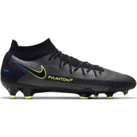 Scarpa da calcio Nike Phantom Gt Pro Df Fg M CW6600 090 nero nero