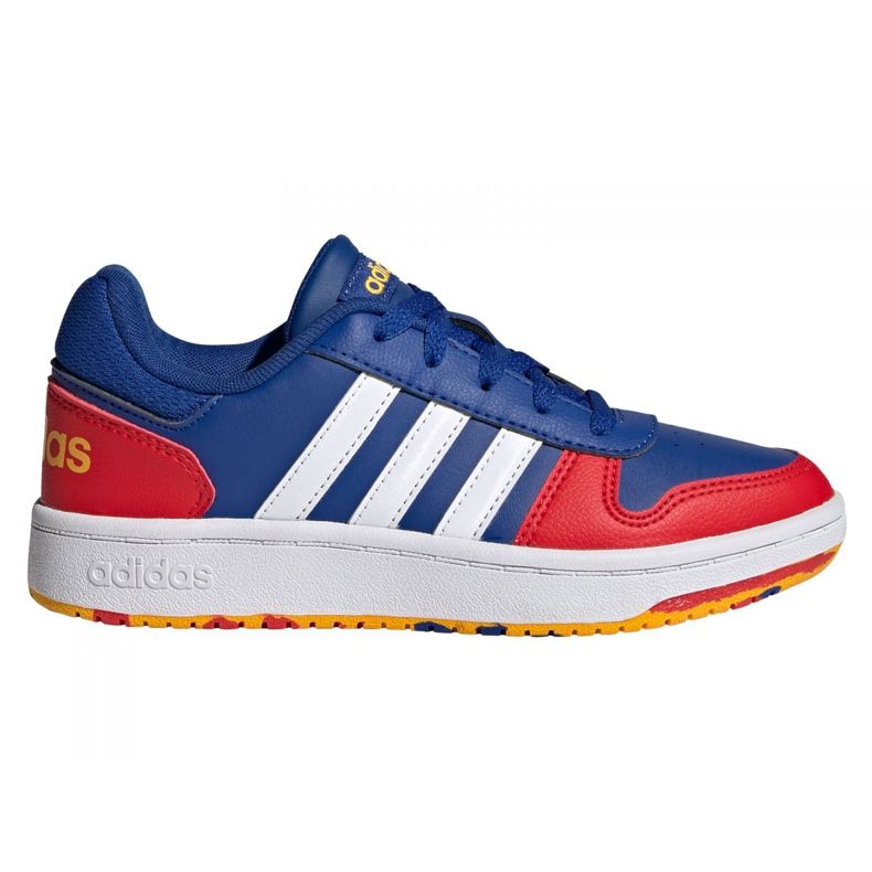 Scarpe Adidas Hoops 2.0 Jr FY7016 blu navy blu