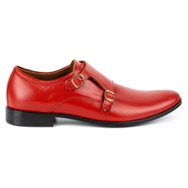 Olivier Scarpe da cerimonia in pelle Monki 287LU rosso