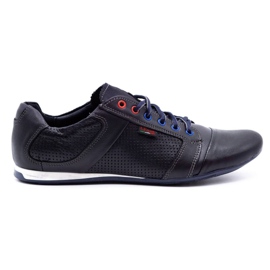 Lemar Scarpe uomo in pelle 882 grana blu navy scuro