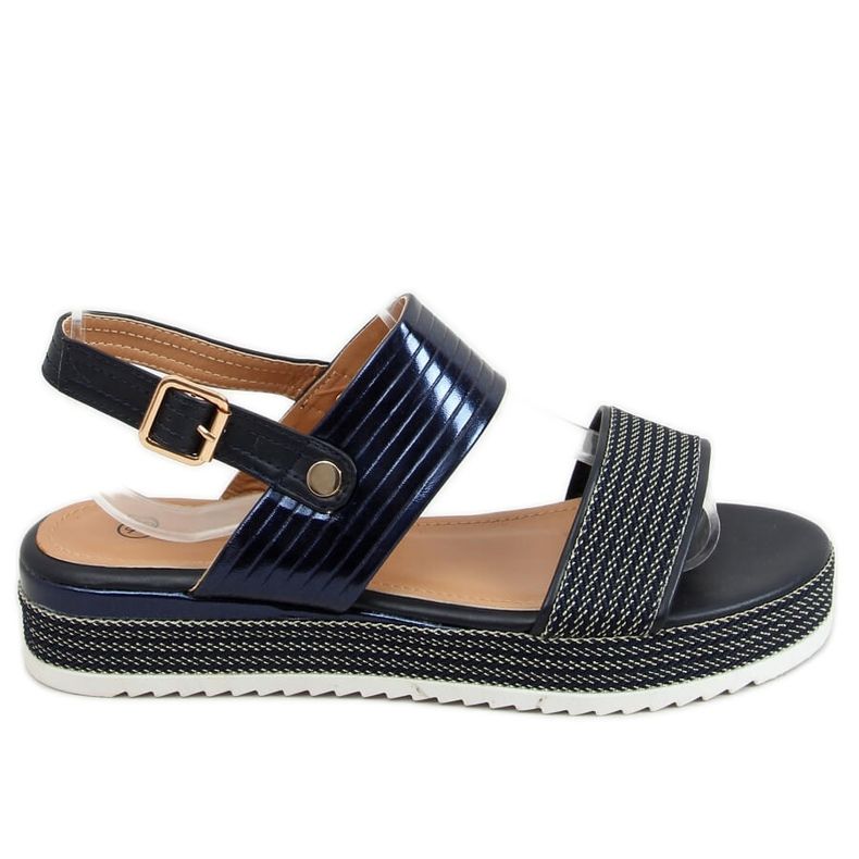 Sandali blu navy da donna YQ16 Blue