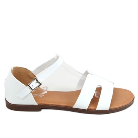 Sandali bianchi da donna 7823 White bianca