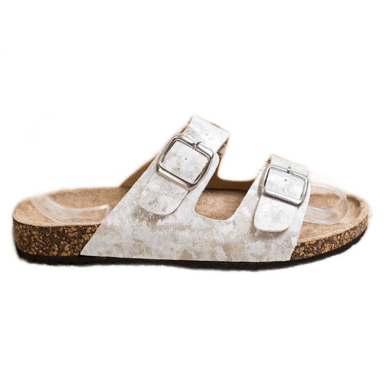 Evento Pantofole Casual Con Fibbia beige