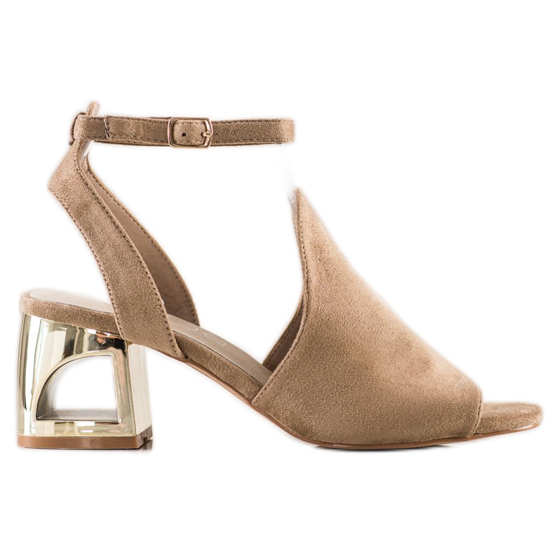 Filippo Sandali costruiti alla moda beige
