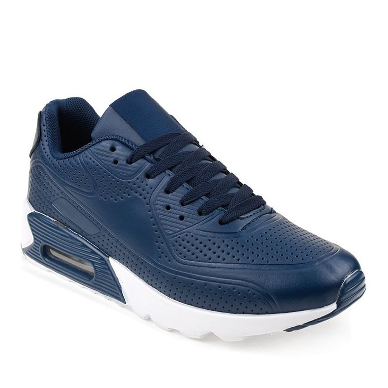 Scarpe sportive da uomo blu navy H03-3
