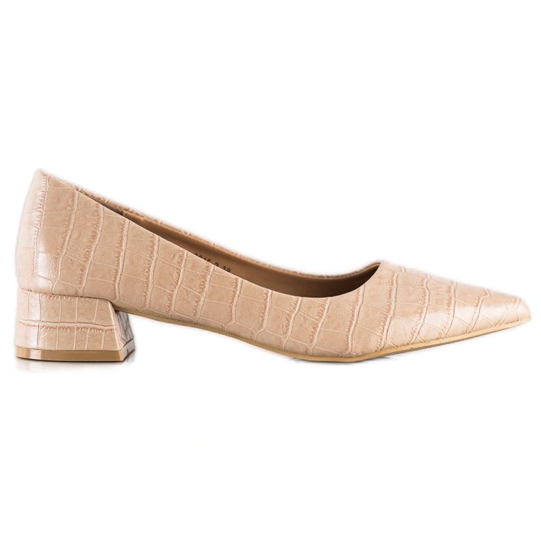 Sweet Shoes Décolleté classiche su tacchi bassi beige