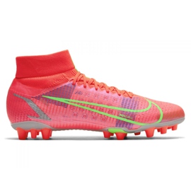Nike Superfly 8 Pro Ag M CV1130-600 scarpe da calcio corallo rosso