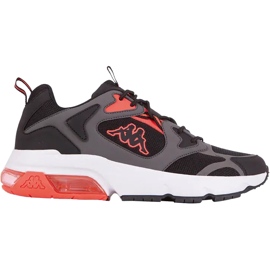 Scarpe Kappa Yero nero-grigio-corallo 243003 1129 rosso