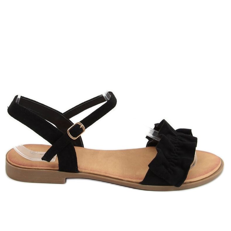 Sandali neri da donna WL1635 Black nero