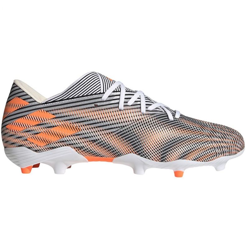 Scarpe da calcio Adidas Nemeziz.2 Fg M FW7341 bianca grigio