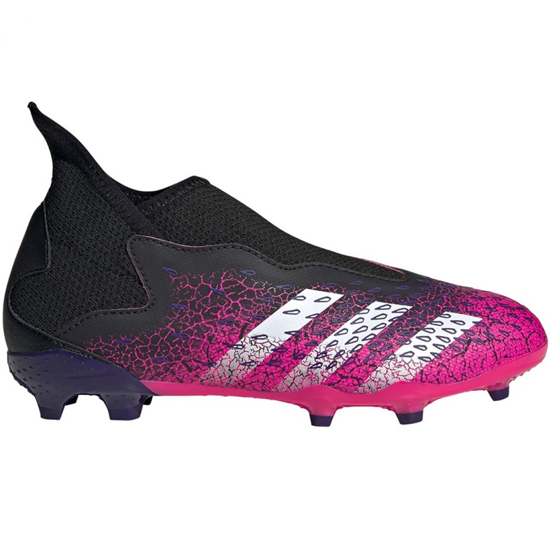 Scarpe da calcio Adidas Predator Freak.3 Ll Fg Jr FW7529 multicolore rosa