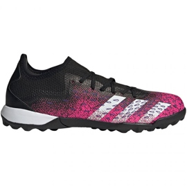 Scarpe da calcio Adidas Predator Freak.3 L Tf M FW7520 nero, nero, rosa nero