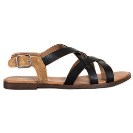 Sandali casual Sergio Leone nero