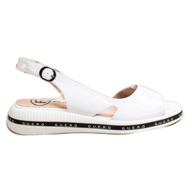 Filippo Comodi sandali laccati bianco