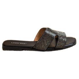 SHELOVET Pantofole Alla Moda Con Ornamenti nero