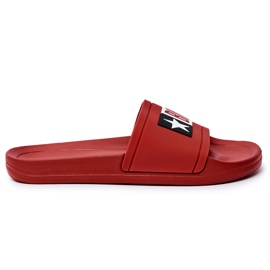 Pantofole da uomo Big Star DD174702 Rosse rosso