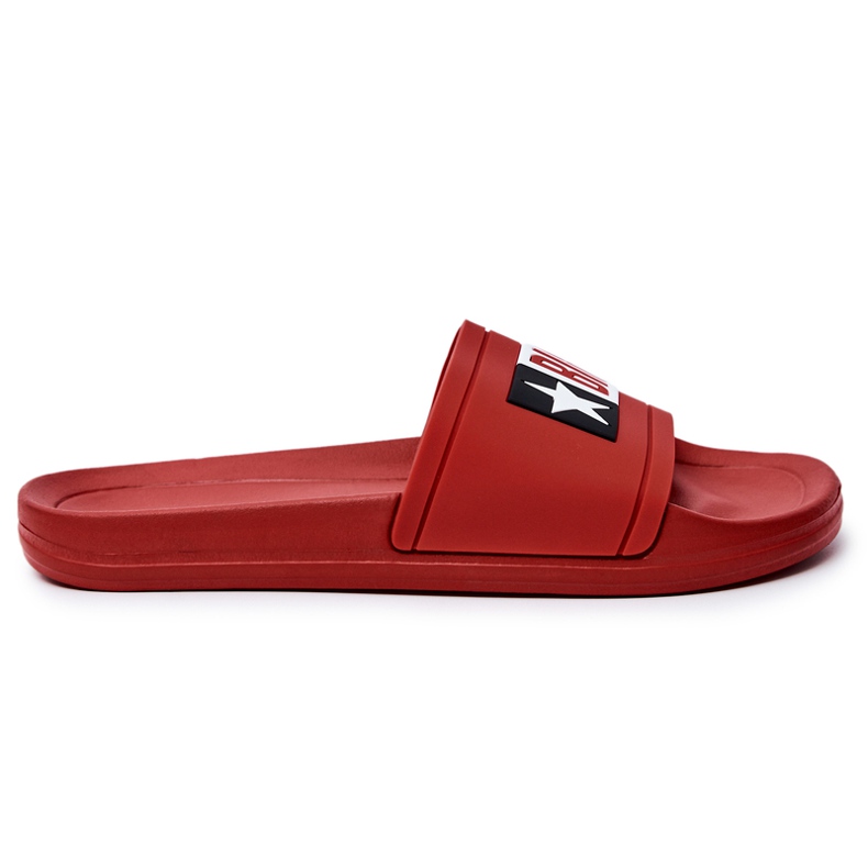 Pantofole da uomo Big Star DD174702 Rosse rosso