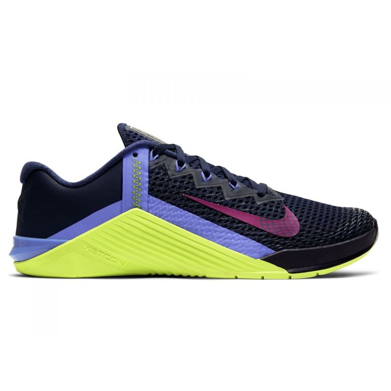 Scarpa da allenamento Nike Metcon 6 W AT3160-400 nero multicolore verde