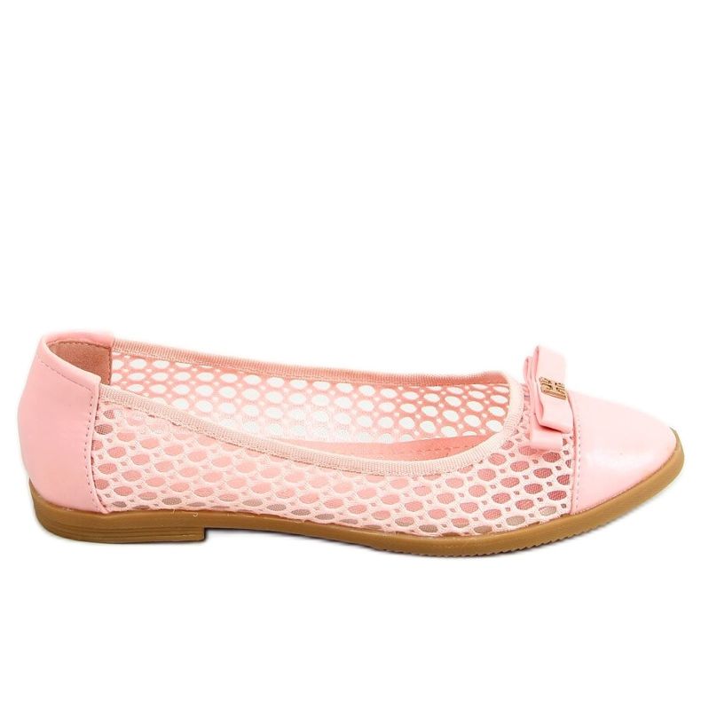 Ballerine rosa traforate 1378 Pink