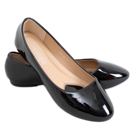 Ballerine laccate nere 9988-60 Black nero