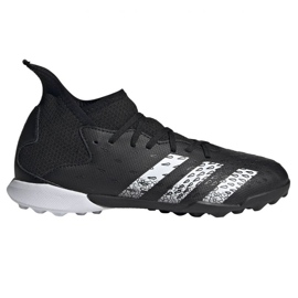 Scarpe da calcio Adidas Predator Freak .3 Tf Jr FY1039 nero nero