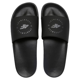 4F M H4L21-KLM002 Pantofole 21S nero