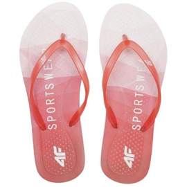 4F W H4L21-KLD003 62S Infradito rosso