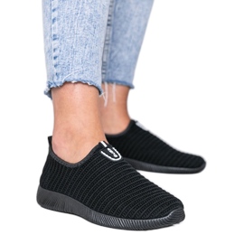 Sneakers sportive nere Fallo nero