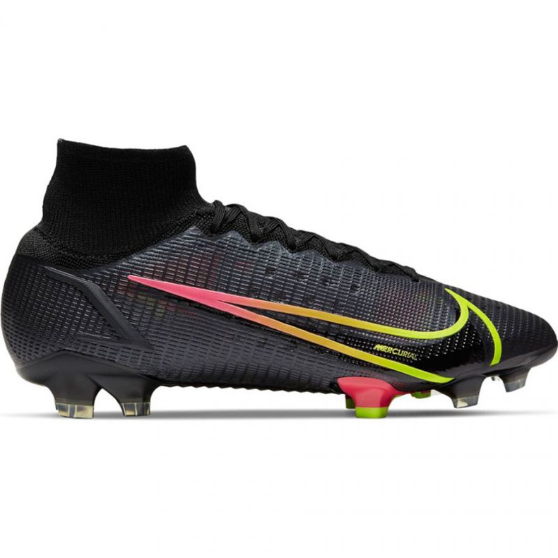 Nike Mercurial Superfly 8 Elite Fg M CV0958 090 scarpe da calcio nero nero