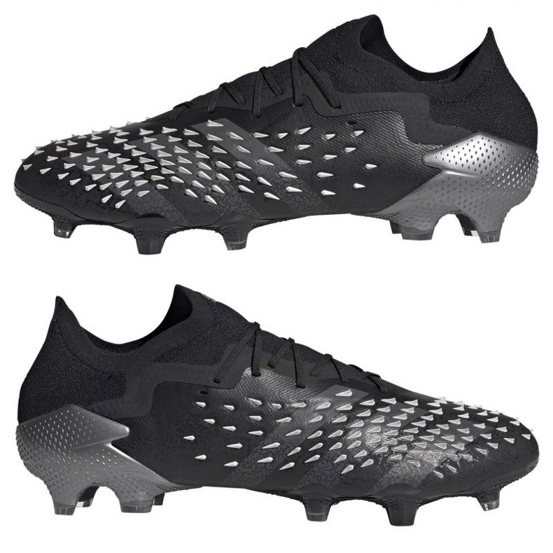 Scarpe da calcio Adidas Predator Freak .1 L Fg FY1028 nero nero